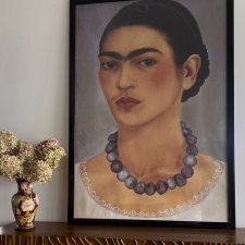 Obraz na płótnie -  Frida Kahlo, portret artystki, portret malarki