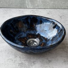 Mini umywalka owalna