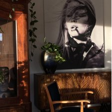 Obraz na płótnie - portret Brigitte Bardot, portret aktorki, portret modelki