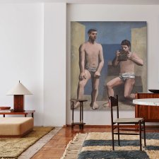Obraz na płótnie - La Flûte de Pan, Pablo Picasso, reprodukcja