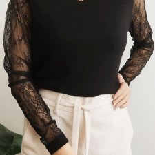 czarny sweterek Promod M