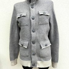 UP TO DATE  MADE IN ITALY - DZIANINOWA KURTKA