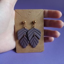 Kolczyki z gliny polimerowej