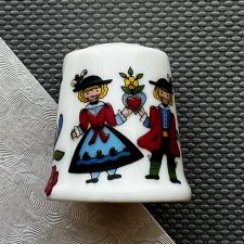 Kolekcjonerski naparstek regionalny❀ڿڰۣ❀ Austria Vienna - Bavaria