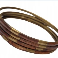 Zestaw bransoletek vintage 4 sztuki