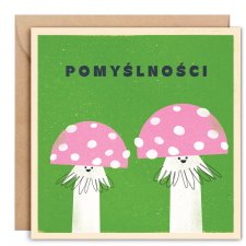kartka okolicznościowa Pomyślności + koperta