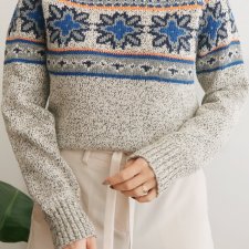 sweter we wzory 34/36