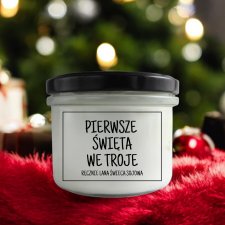 Świeca sojowa Pierwsze święta we troje 235 ml