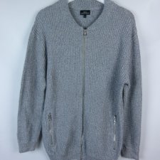 Next rozpinany sweter bawełna zip / XL