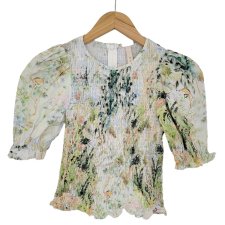H&M bluzka z marszczeniami 36/38 S/M