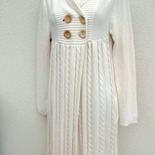 BEAUMONT ORGANIC - SWETER/ DZIANINOWY PŁASZCZ REZERWACJA