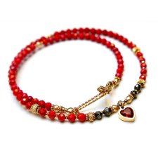 Koral naturalny vol. 6 /choker/ 11.02.25 naszyjnik Szlachetna kolekcja