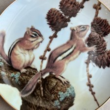 John Francis - The Forest Year 1982r. ❤ Talerz ozdobny ❤ Chipmunks