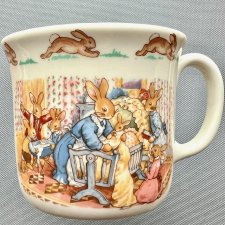 Rzadkość! ❤ Bunnykins - Royal Doulton 1936❤ Scenki rodzajowe - Kubek