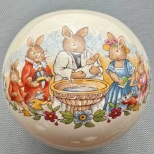 Rzadkość! ❤ Bunnykins - Royal Doulton 1936 ❤ Scenki rodzajowe - Skarbonka