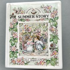Kultowe! ❤ Brambly Hedge - Jill Barklem 1989 r ❤ Royal Doulton ❤ Skarbonka