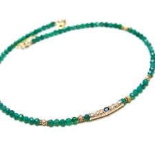 Green onyx vol. 3 /choker/ 02.03.25 naszyjnik - Szlachetna kolekcja