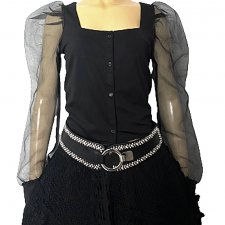 EFEKTOWNA BLUZKA TOP ORGANZA
