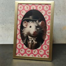 Obrazek w ramce "Mysz wiktoriańskia"