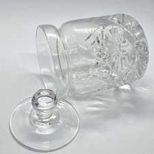 Klasa!  ❤ Luxury England Crystal ❤ Kryształowy pojemnik do konfitur ❤ Ręczne wykończenie