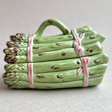 Art Pottery ❤  Portugal Majolica Asparagus - Bordallo Pinheiro ❤ Teryna
