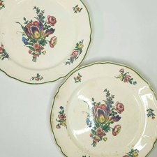 Komplet dwóch talerzy obiadowych Villeroy & Boch Alt Straßburg vintage
