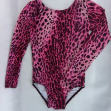 Odette kostium gimnastyczny panterka lycra / 30 - XS