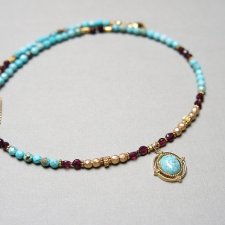 Turkus vol. 34 /choker/ 16.03.25 naszyjnik - Szlachetna kolekcja