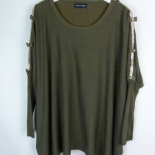 Laetitia Mem sweterkowa bluzka oversize