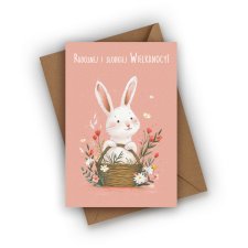 KARTKA WIELKANOCNA- RADOSNEJ I SŁODKIEJ WIELKANOCY!