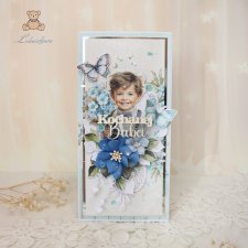 Kartka urodzinowa dla Babci "ForgetMeNot 1" GOTOWA