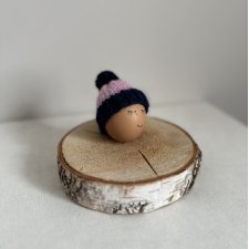 Czapeczka z pomponem na jajka wielkanocne - 1 szt.