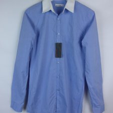Buttler & Webb elegancka koszula blue bawełna z metką / S