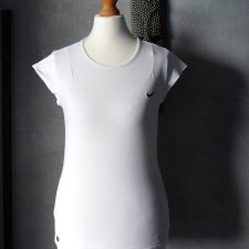 Bluzka t-shirt top sport organic cotton NIKE XS S