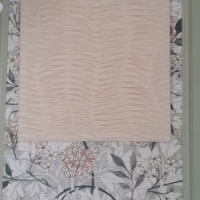 Tkanina dekoracyjna na ścianę, lminimalistyczna, geometryczna
