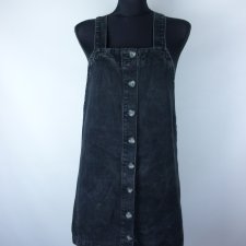 Denim spódnica rozpinana na szelkach jeans 10 / 38