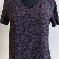 Laura Ashley  bluzka w kwiatki  wiskoza  S 36