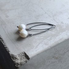Kolczyki White Pearls