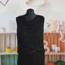 Elegancka bluzeczka damska z metaliczną nitką – styl i wygoda w jednym!