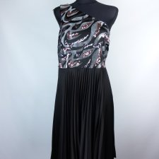 F&F cekinowa sukienka przed kolano plisowana 16 / 44