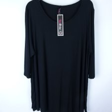 Lovedrobe asymetryczna bluzka tunika dżersej 22/24 - 50/52 z metką