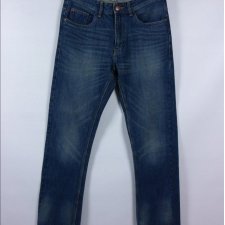 Industrialize straight jeans spodnie dżins 30L - S
