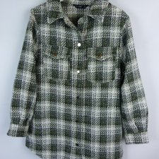 F&F grubsza koszulowa kurtka krata 14 / 42