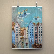Deszczowy dzień – Plakat