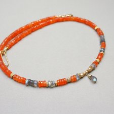 Karneol choker /03.04.25/ - Szlachetna kolekcja