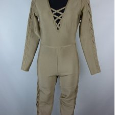 Missguided elegancki kombinezon bandage z metką / 38