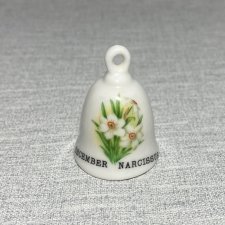 Porcelanowy dzwoneczek december narcissus