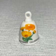 Porcelanowy dzwoneczek october calendula