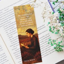 Papierowa zakładka do książki Wichrowe Wzgórza Emily Brontë