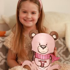 Skarbonka z imieniem dziecka – drewniana i ręcznie robiona
